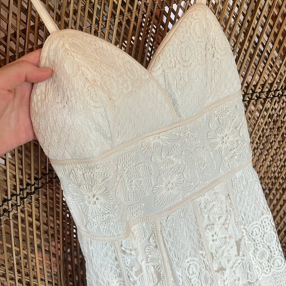 Solitaire Boho Lace Maxi Dress Size S - Picture 3 of 7